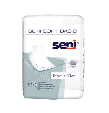 Protectie pat aleze Seni Soft Basic 60/90 10buc/pachet